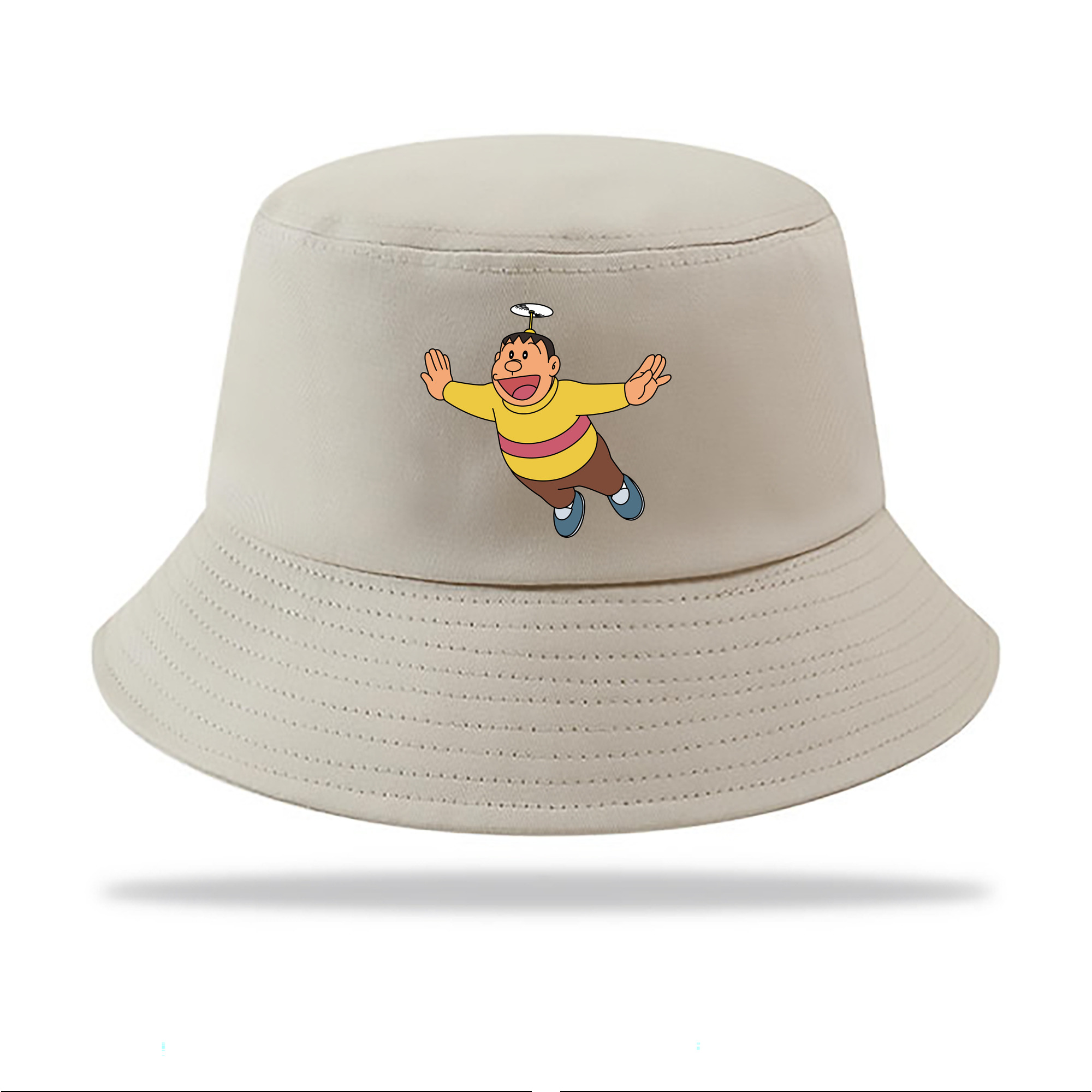 （画像用） ドラえもん 剛田武 Doraemon Gouta Takeshi アウトドア日除けバケットハット